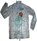 clear cycling rain jacket-PVC transparent cycling rain jacket-motorcycle rainwear